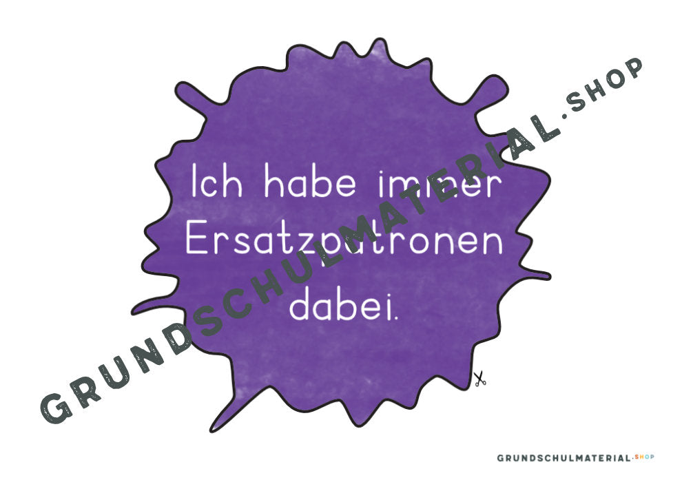 Materialpaket Füllerführerschein