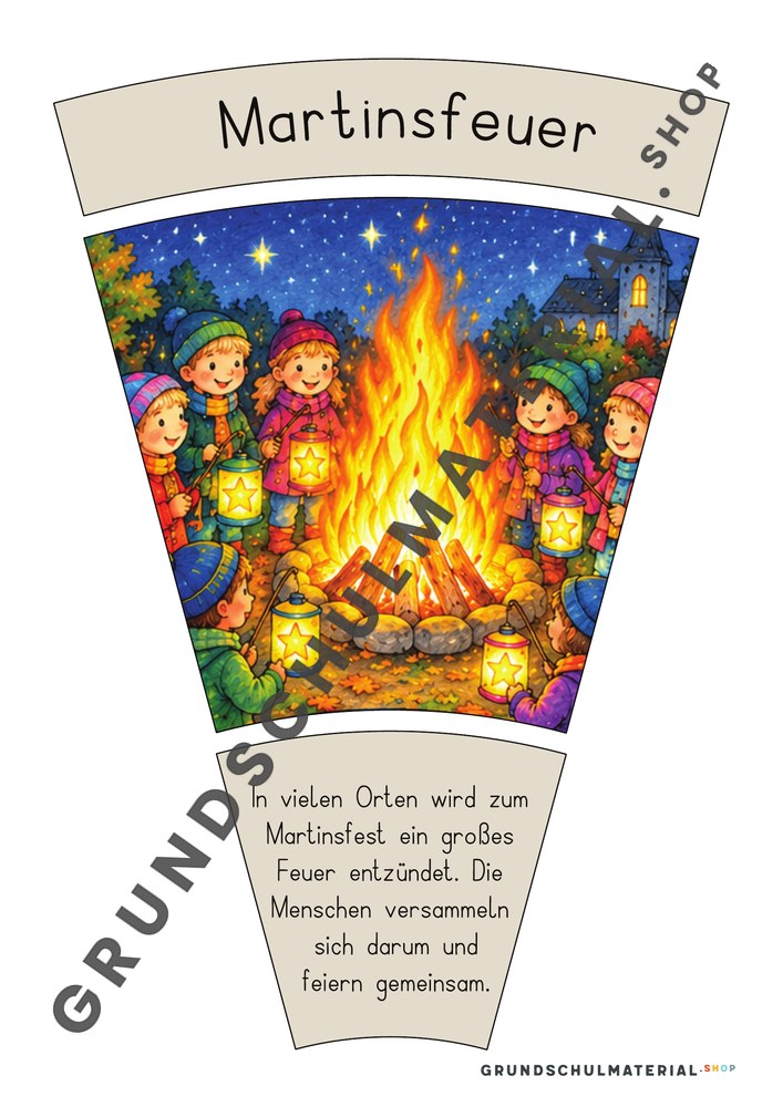 Legekreis Sankt Martin: Teil Martinsfeuer