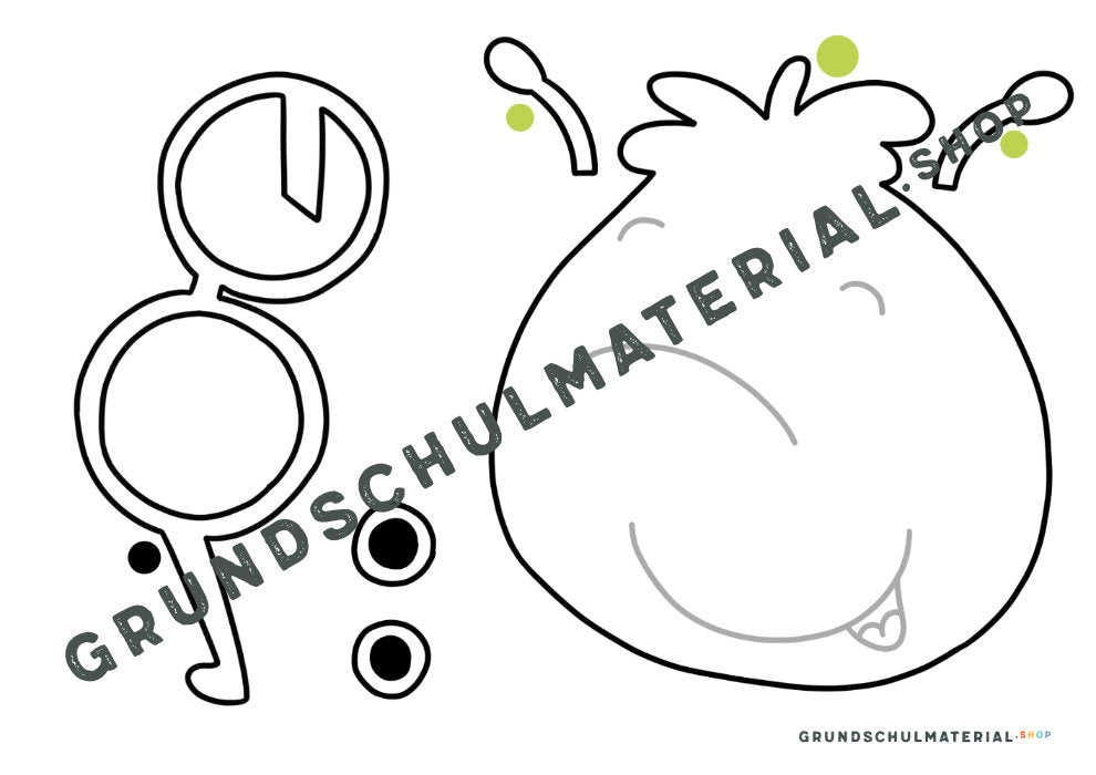 Materialpaket Leseraupe