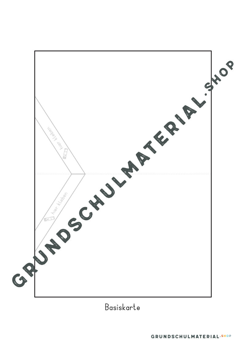 Oster-Popupkarte - Osterkarte basteln Grundschule