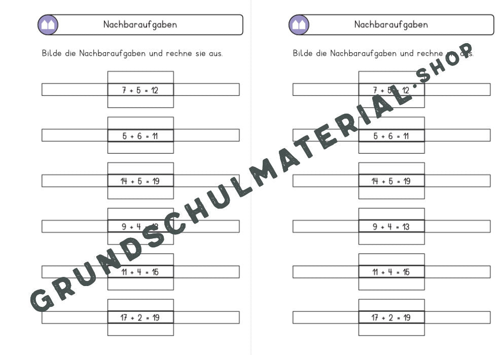 Materialpaket Rechentricks im ZR 20