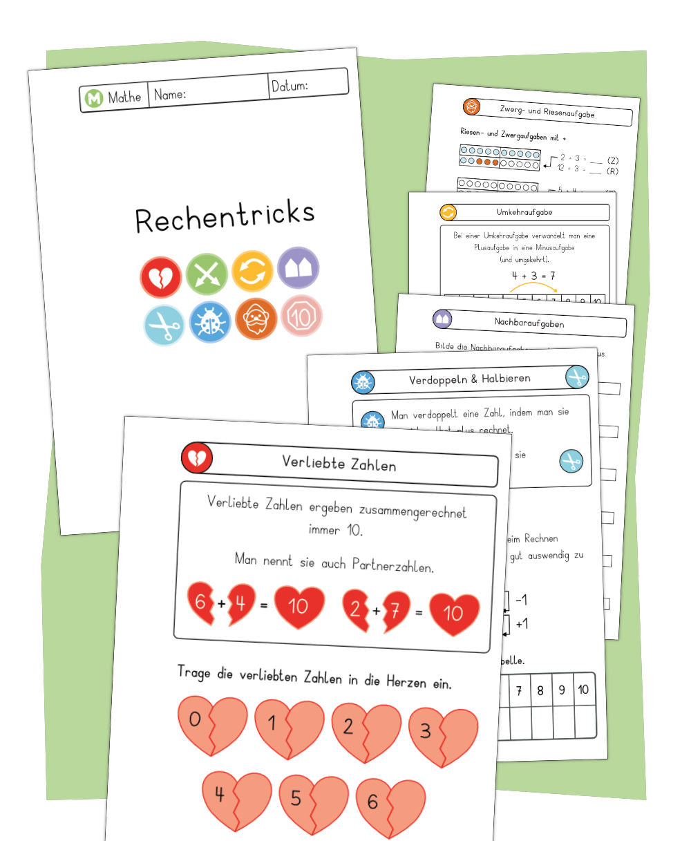Arbeitsheft Rechenstrategien im ZR 20