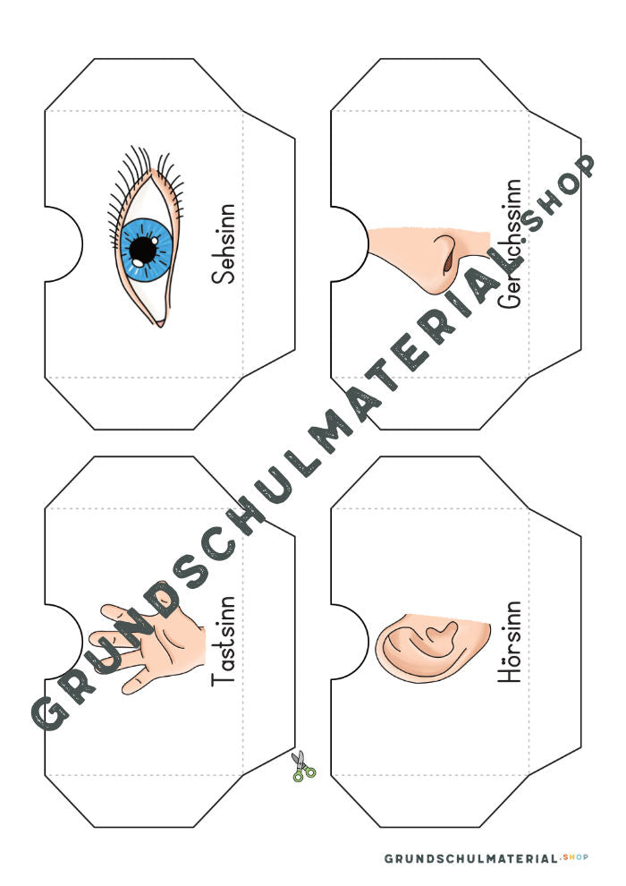 Materialpaket "Meine 5 Sinne"