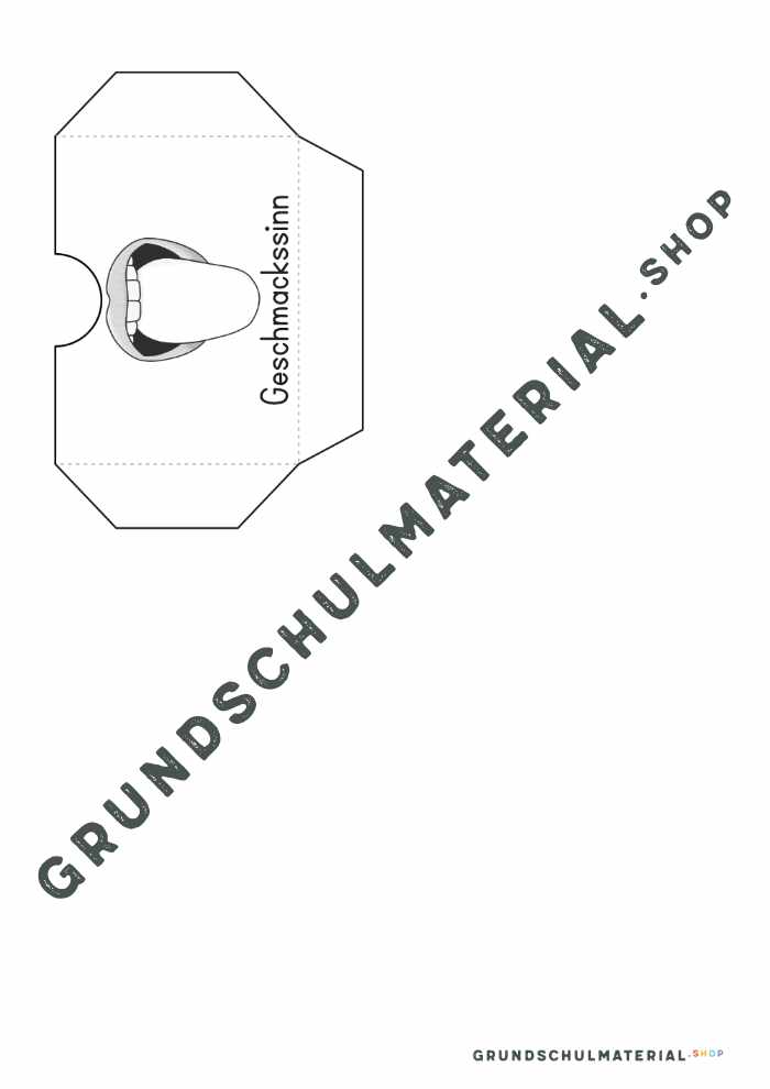 Materialpaket "Meine 5 Sinne"