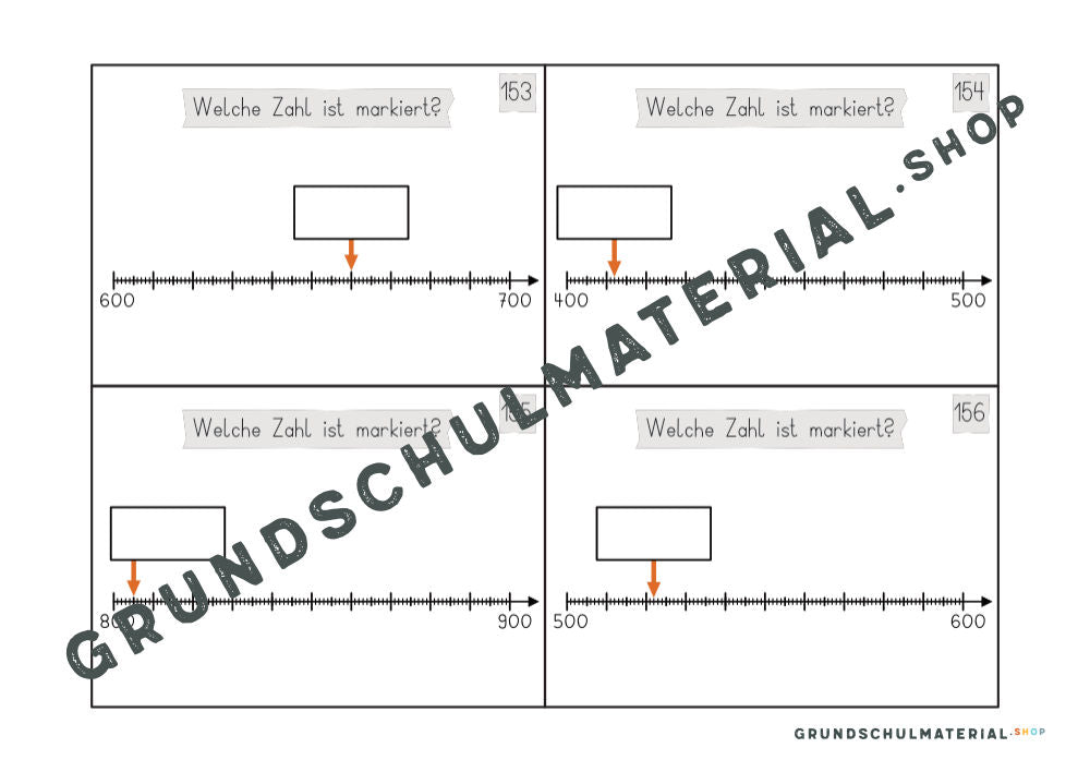 Materialpaket "Einführung in den Zahlenraum 1000"
