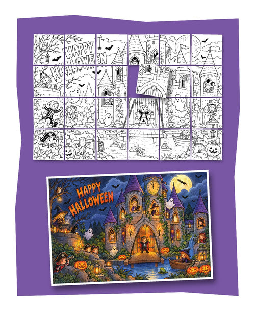 Gemeinschaftsbild „Halloween-Gruselschloss“
