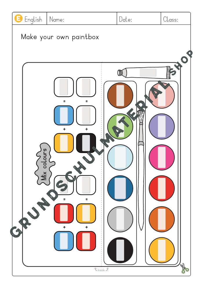 Colours Englisch Paintbox