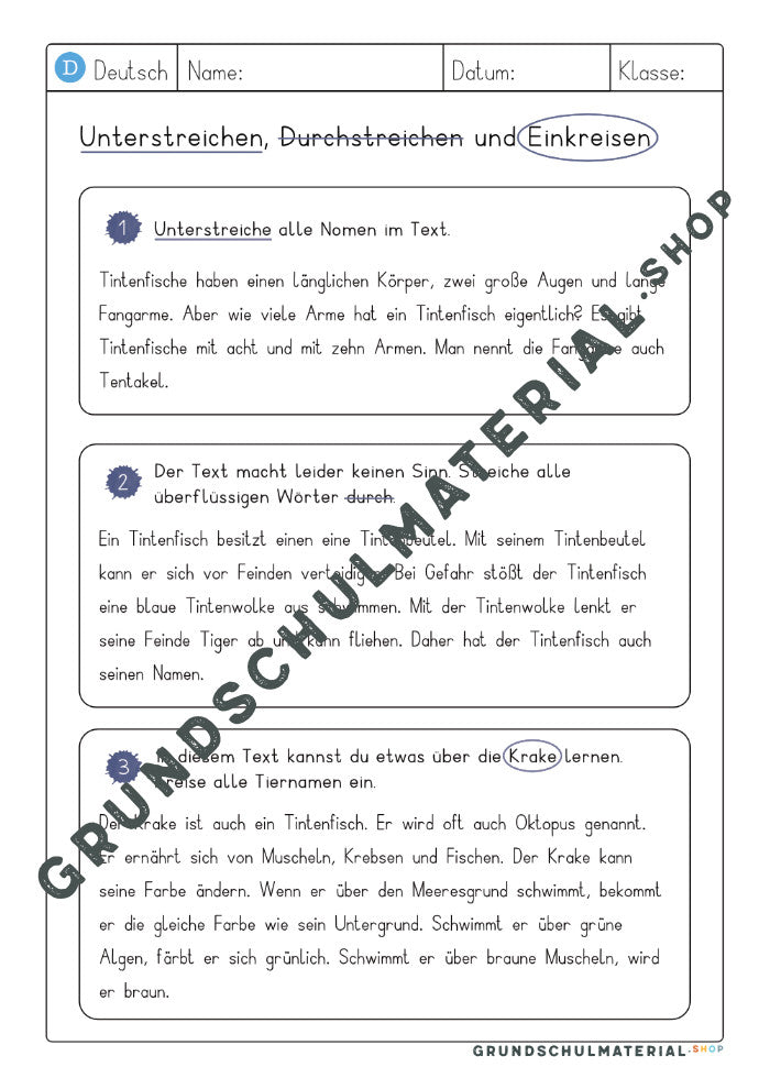 Materialpaket Füllerführerschein