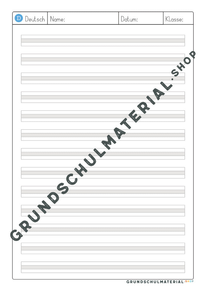 Materialpaket Füllerführerschein