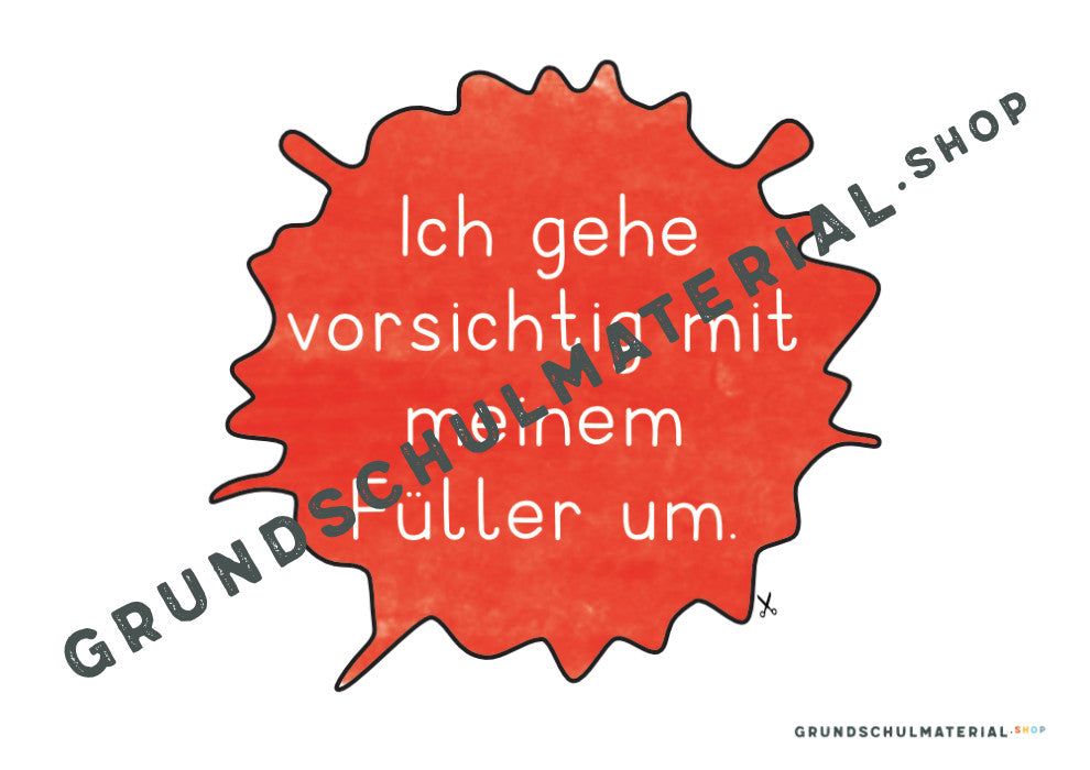 Materialpaket Füllerführerschein