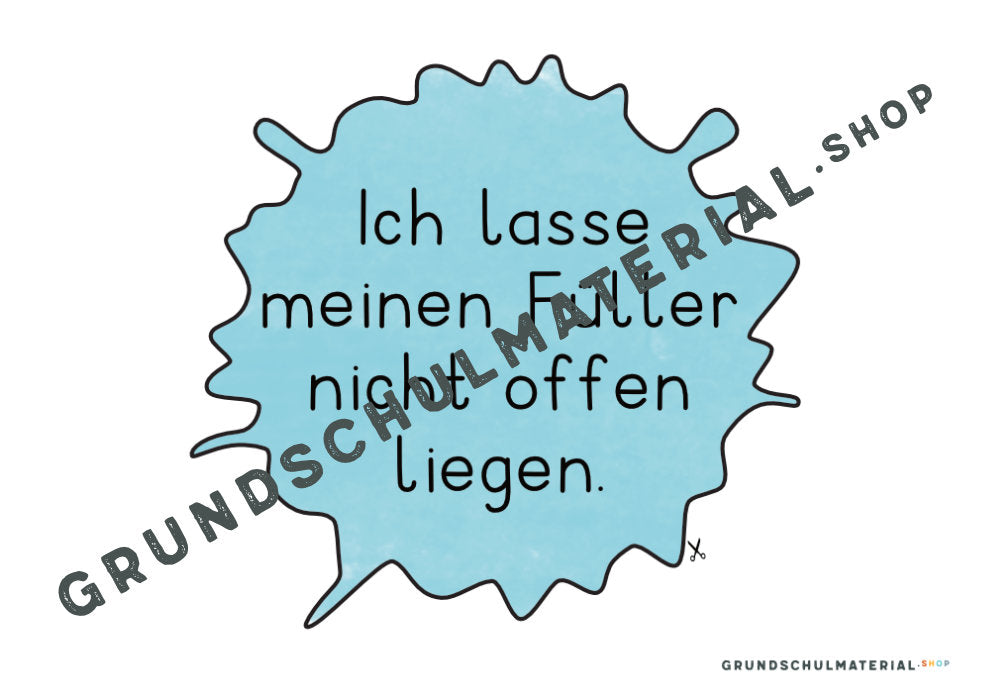 Materialpaket Füllerführerschein