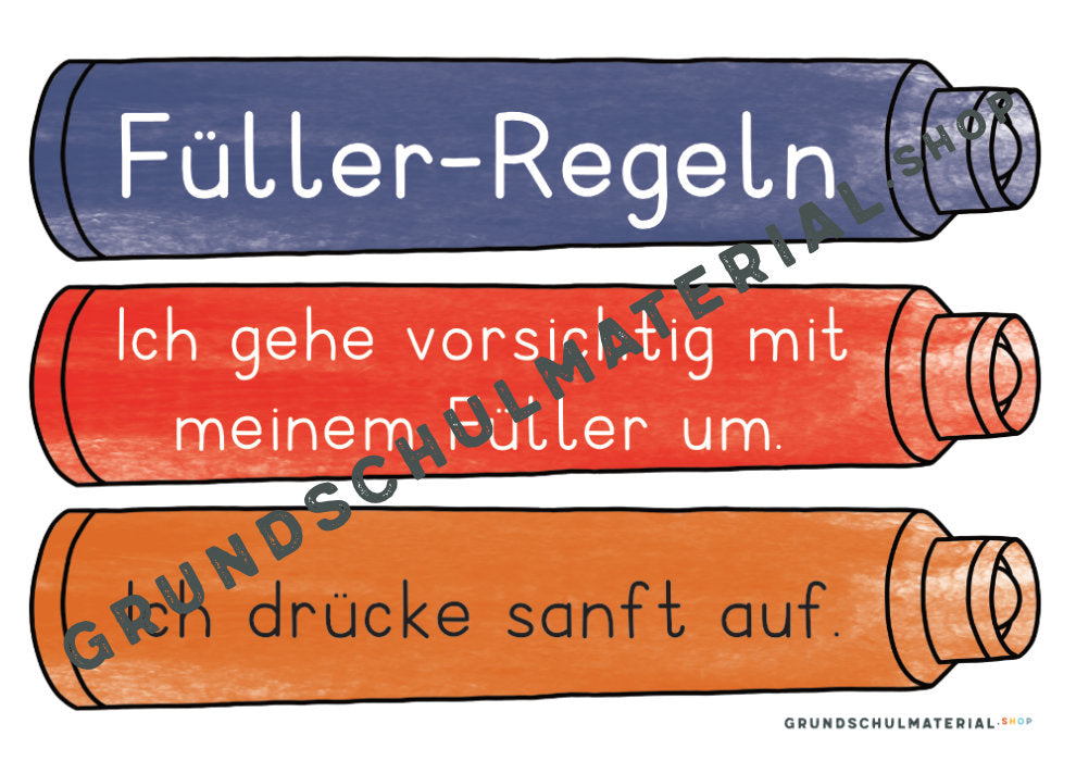 Materialpaket Füllerführerschein
