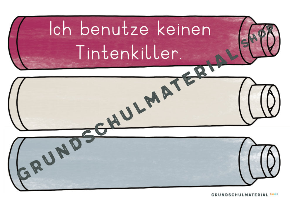Materialpaket Füllerführerschein