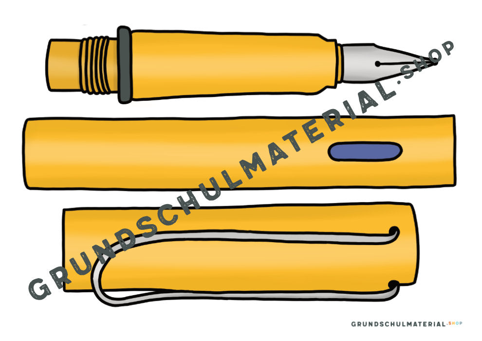 Materialpaket Füllerführerschein