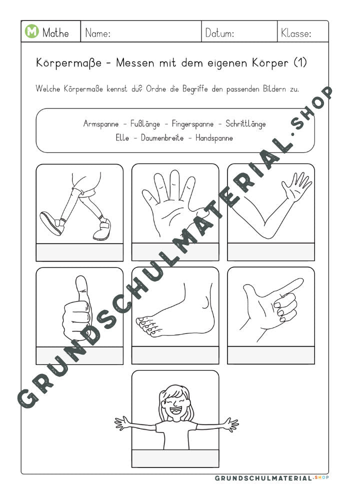Materialpaket "Längen messen"