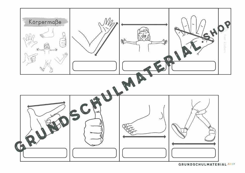 Materialpaket "Längen messen"