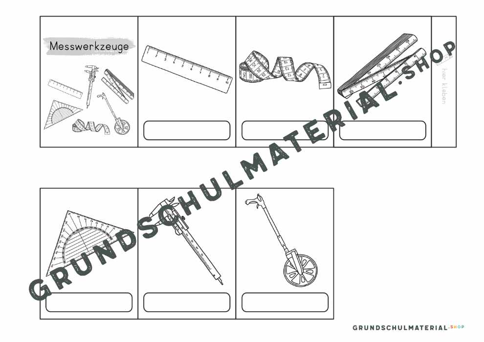 Materialpaket "Längen messen"