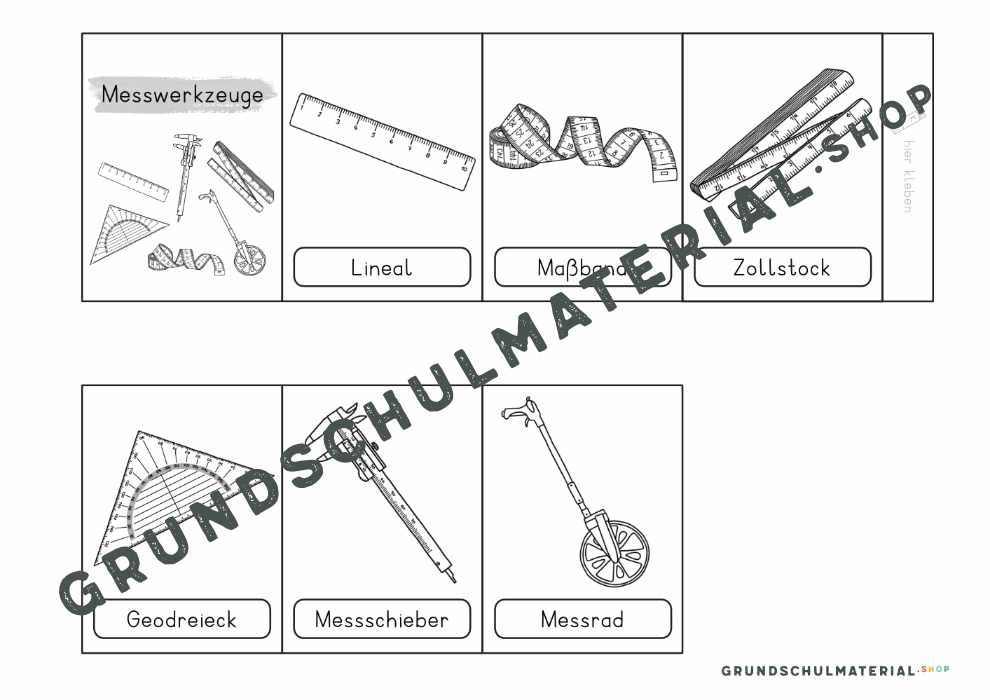 Materialpaket "Längen messen"