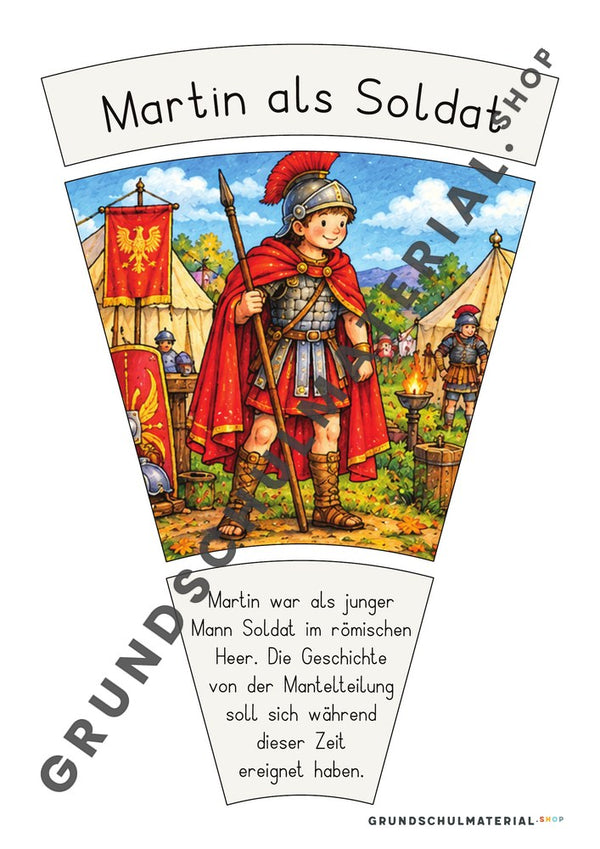 Legekreis Sankt Martin: Teil Martin als Soldat