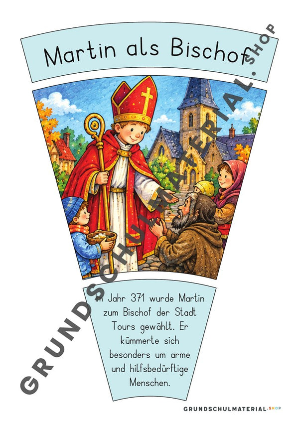 Legekreis Sankt Martin: Teil Martin als Bischof