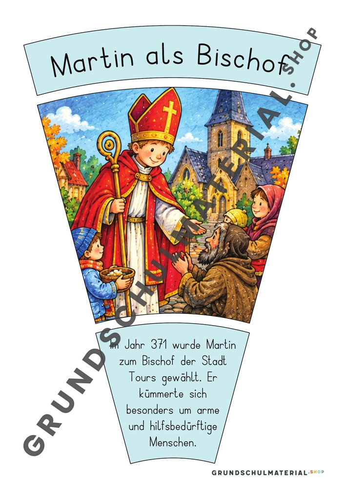 Legekreis Sankt Martin: Teil Martin als Bischof