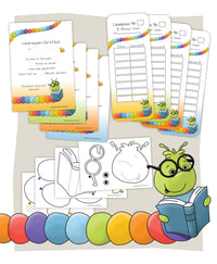 Materialpaket Leseraupe