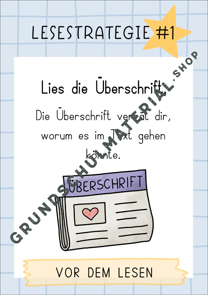 Materialpaket "Lesestrategien"
