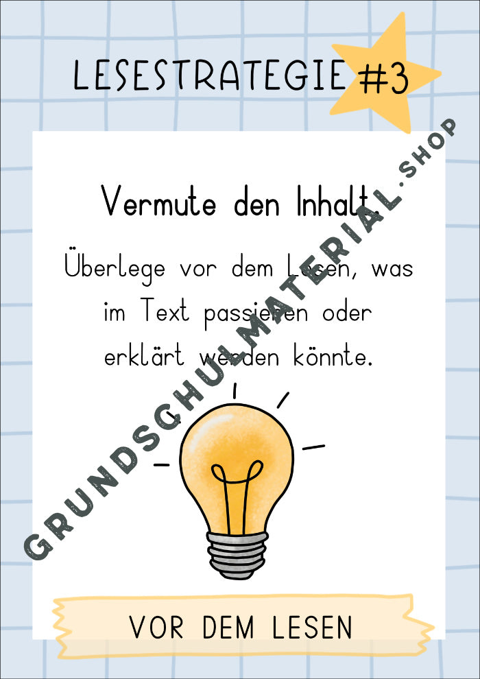 Materialpaket "Lesestrategien"
