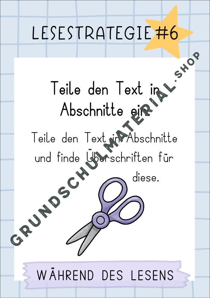Materialpaket "Lesestrategien"