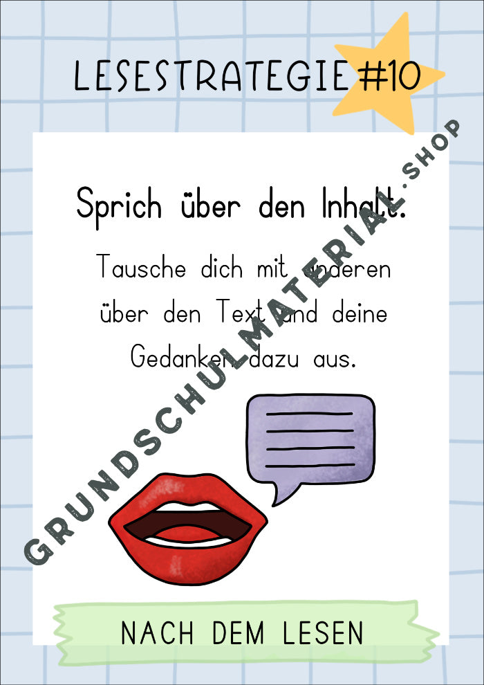 Materialpaket "Lesestrategien"
