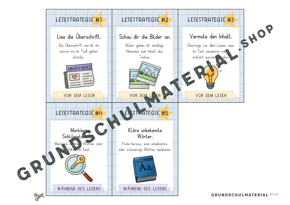 Materialpaket "Lesestrategien"