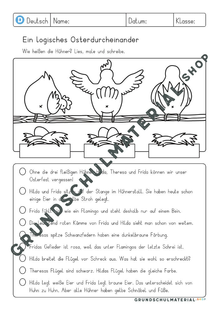 Logicals Ostern - "Ein logisches Osterdurcheiandner"