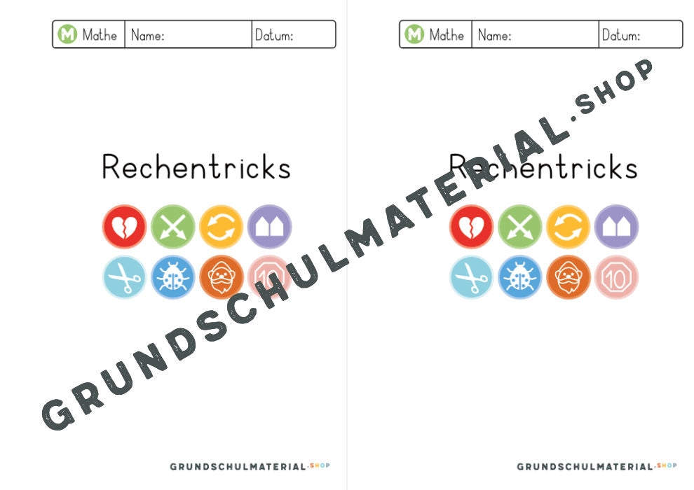 Materialpaket Rechentricks im ZR 20