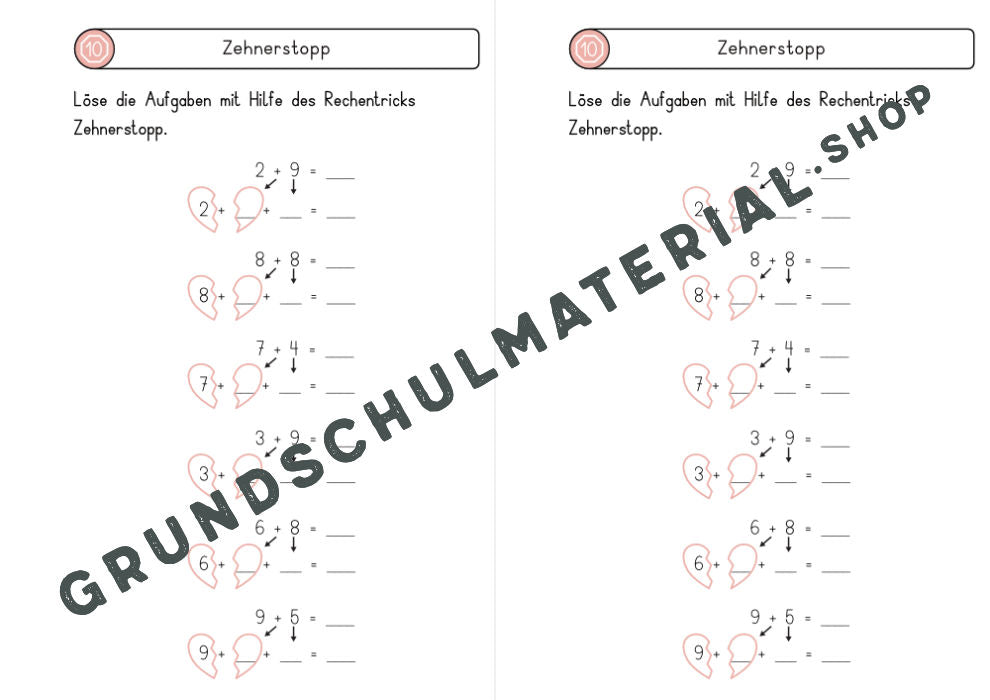 Materialpaket Rechentricks im ZR 20