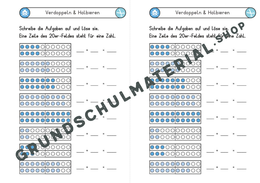Materialpaket Rechentricks im ZR 20