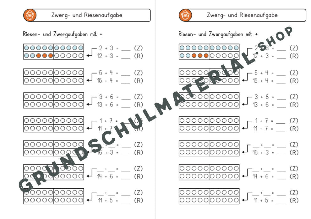 Materialpaket Rechentricks im ZR 20