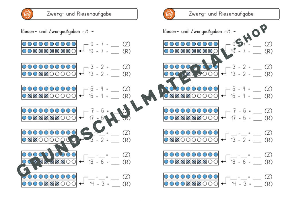 Materialpaket Rechentricks im ZR 20