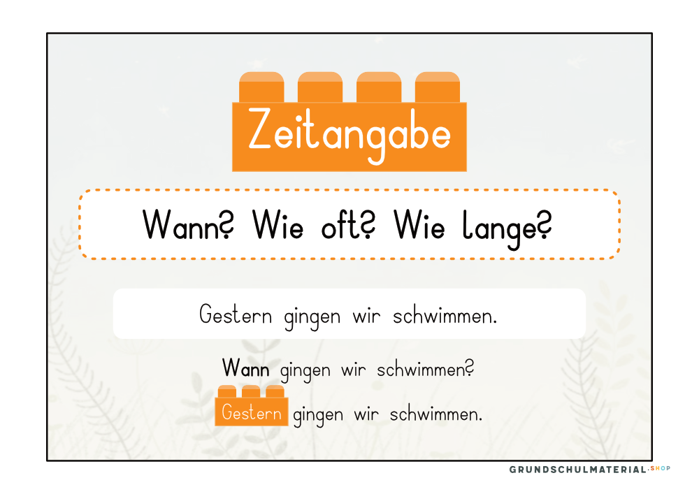 Materialpaket Satzglieder
