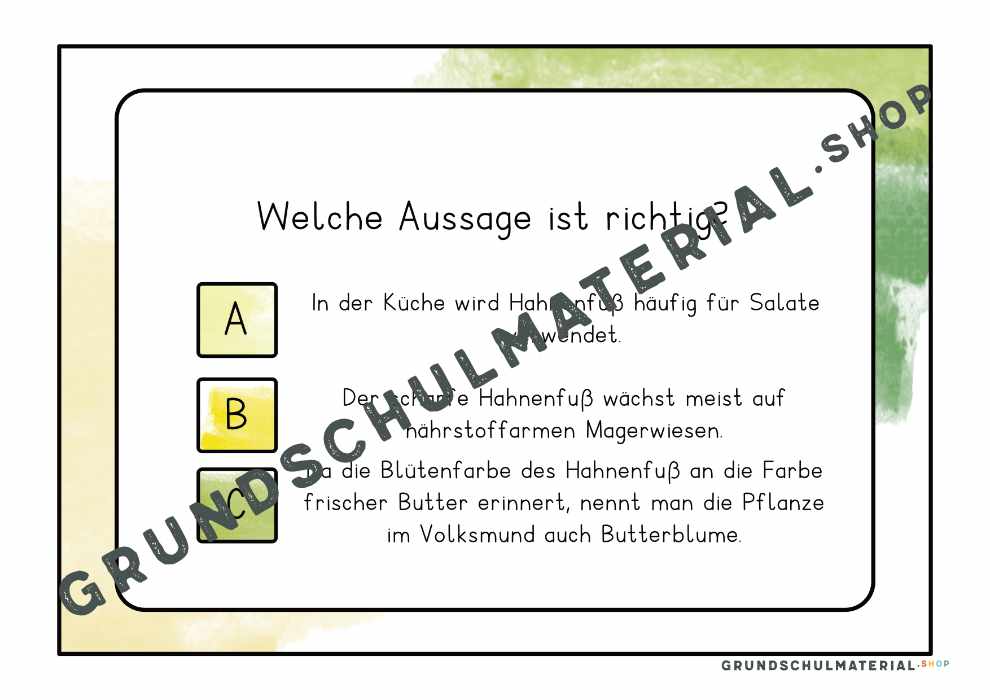 Materialpaket "Lebensraum Wiese"