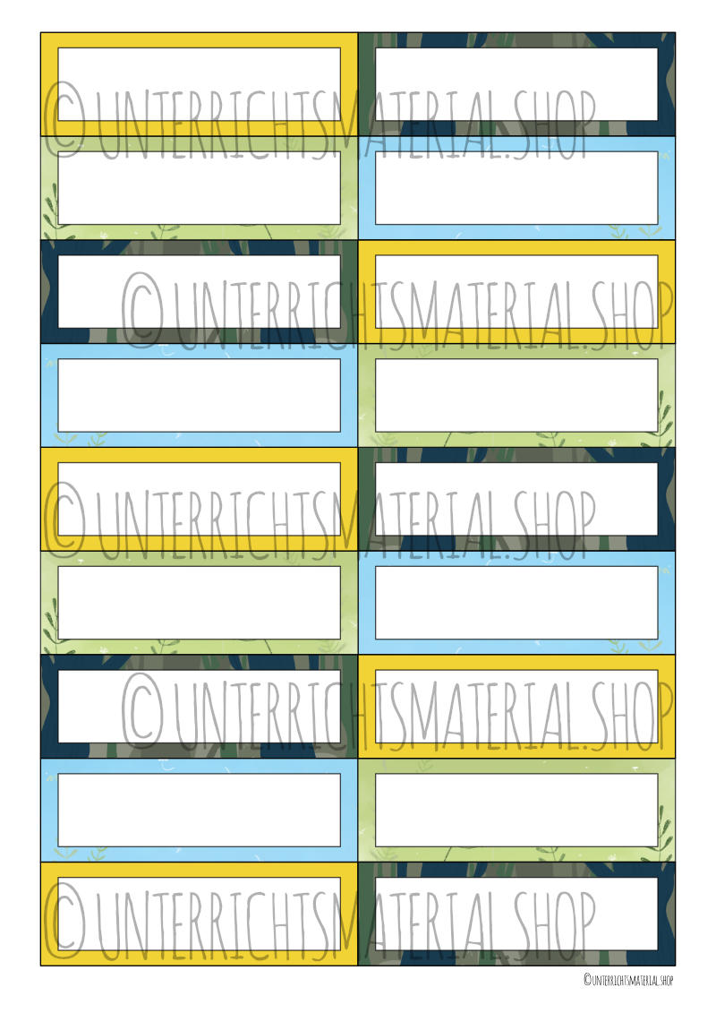 Grundwortschatz-Kartei für Klasse 1 und 2 inkl. Buchstaben-Schildern