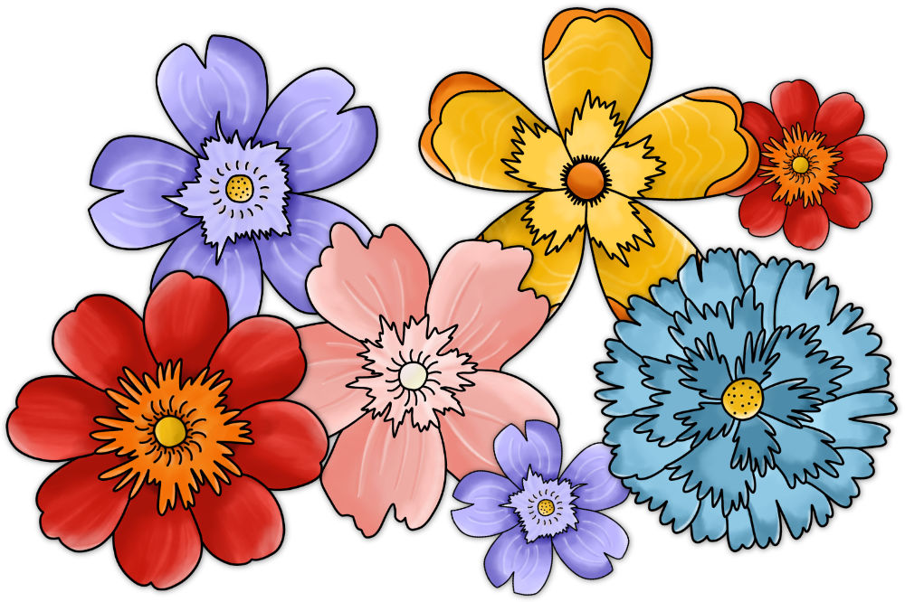 Blumen Cliparts